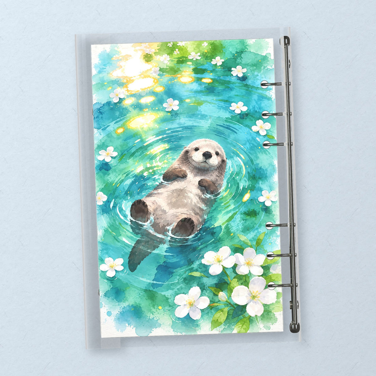 Otter Lagoon back cover design
