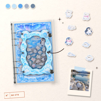 Polar Bear Hideaway design story: the charms inside and the cover