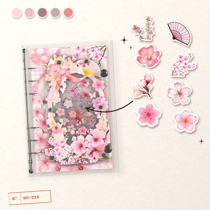 Cherry Blossoms design story: the charms inside and the cover