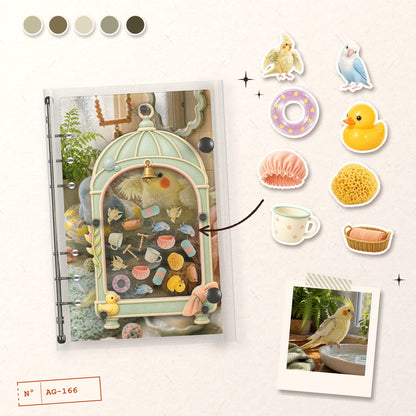 Birdcage Pals design story: the charms inside and the cover