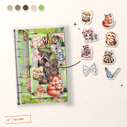 Woodland Mama design story: the charms inside and the cover