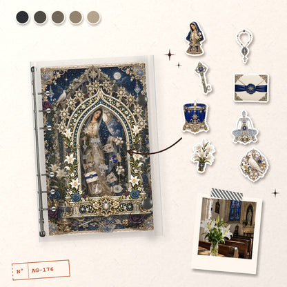 Starlit Madonna design story: the charms inside and the cover
