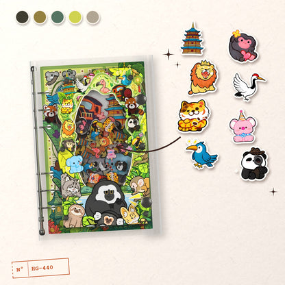 Chibi Zoo Animals design story: the charms inside and the cover