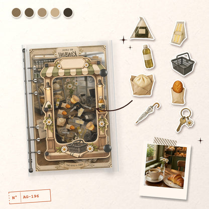 Local Konbini design story: the charms inside and the cover