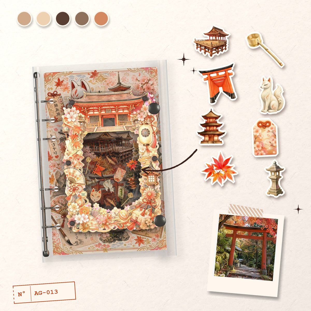 Kiyomizu Temple design story: the charms inside and the cover