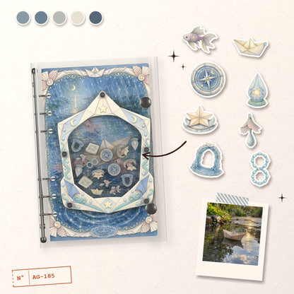 Paper Boat Voyage design story: the charms inside and the cover