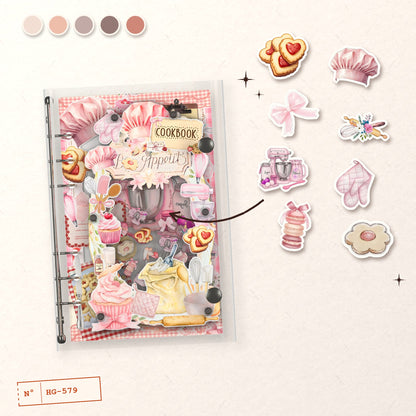 Baking Handbook design story: the charms inside and the cover