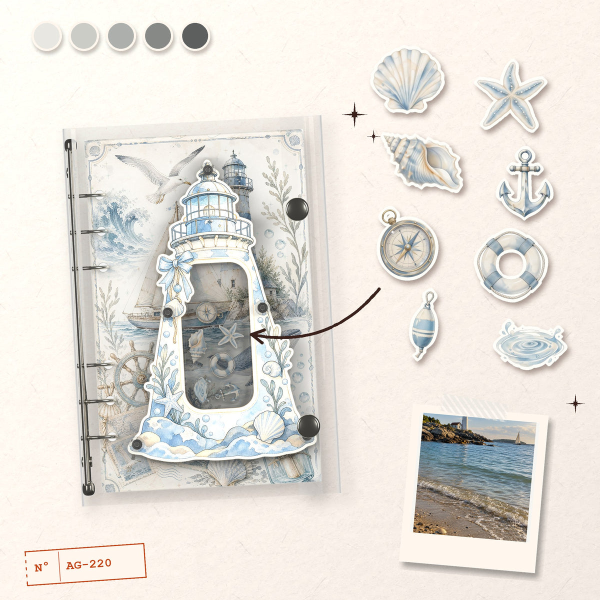 White Lighthouse design story: the charms inside and the cover