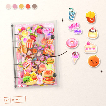 Kawaii Jelly Snacks design story: the charms inside and the cover