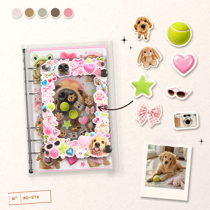 Playful Puppy design story: the charms inside and the cover