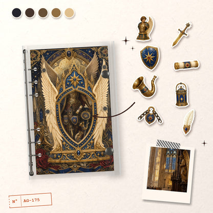 Celestial Angel Wings design story: the charms inside and the cover