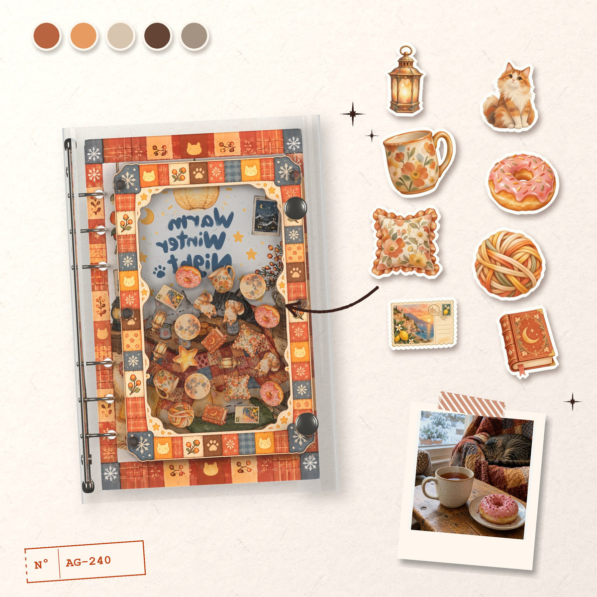 Kotatsu Cats design story: the charms inside and the cover