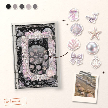 Shell Pearl Pendant design story: the charms inside and the cover