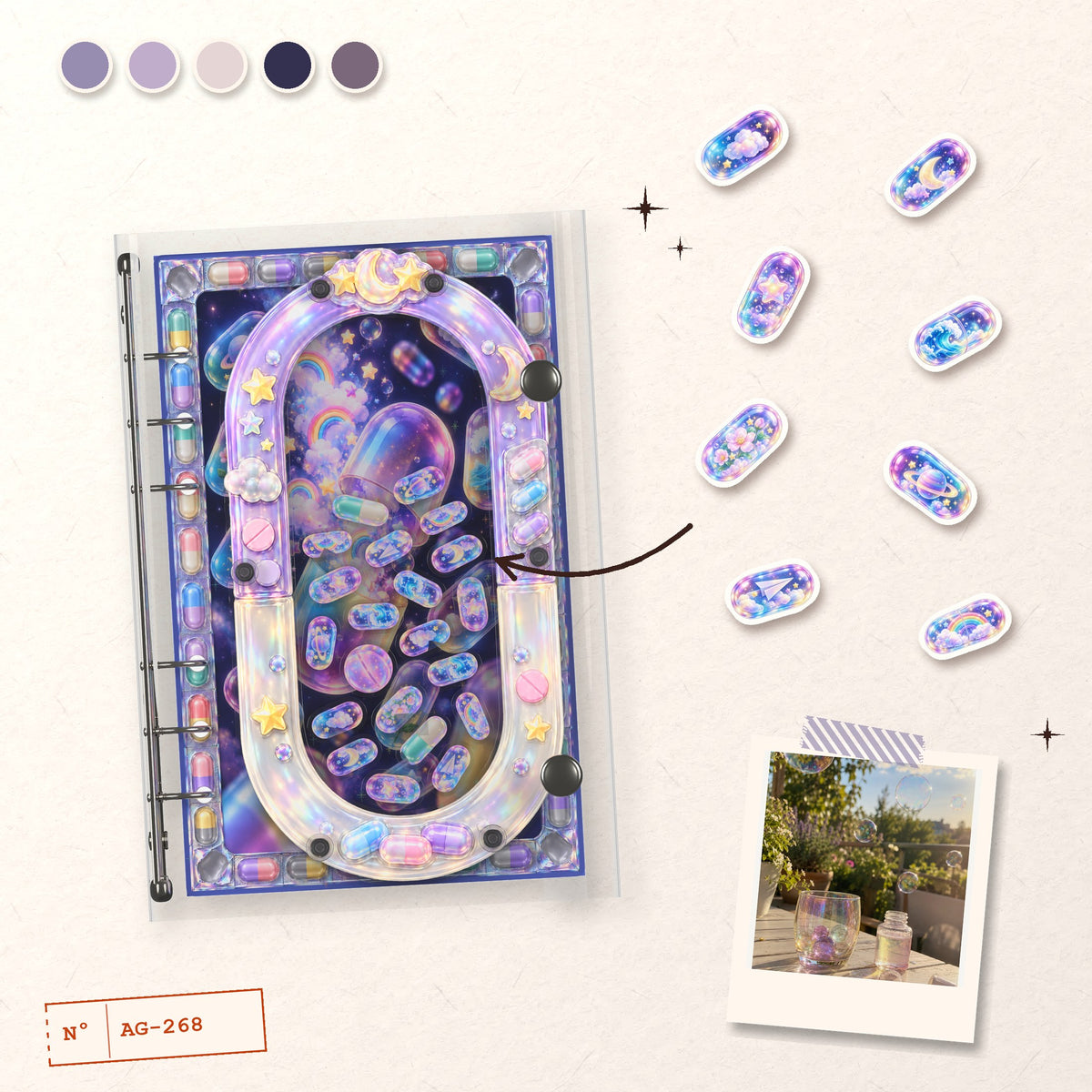 Dream Capsule design story: the charms inside and the cover