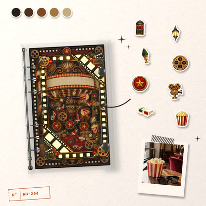 Cinema Evening design story: the charms inside and the cover