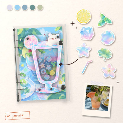 Summer Bear Drinks design story: the charms inside and the cover