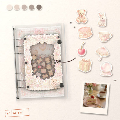 Teddy Bear & Bunny design story: the charms inside and the cover