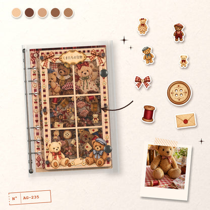 Teddy Treasures design story: the charms inside and the cover