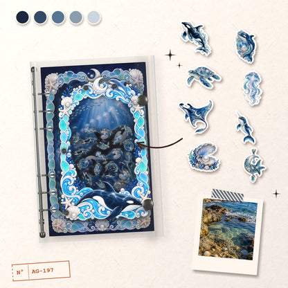 Moonlit Orca Bay design story: the charms inside and the cover
