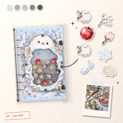 Snow Bird design story: the charms inside and the cover