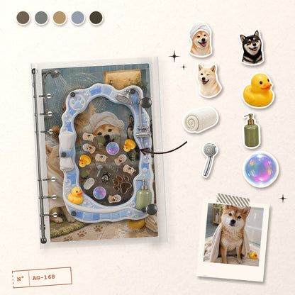 Shiba Bath design story: the charms inside and the cover
