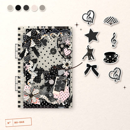 Polka Dot Bows design story: the charms inside and the cover