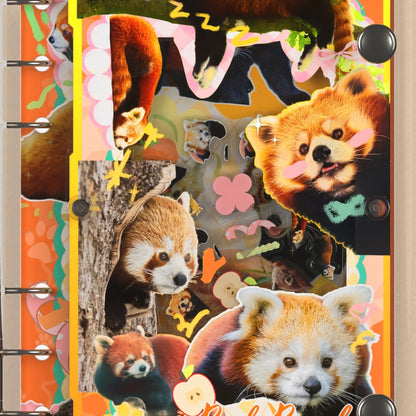 Close-up of the shaker window and charms, Red Panda