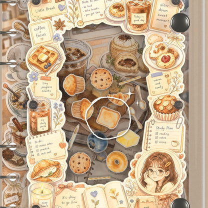 Close-up of the shaker window and charms, Cafe Treats