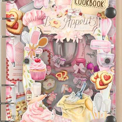 Close-up of the shaker window and charms, Baking Handbook