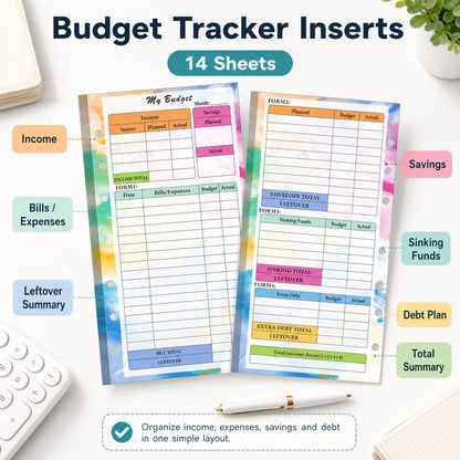 A6 6-Ring Planner Refill Kit detail image