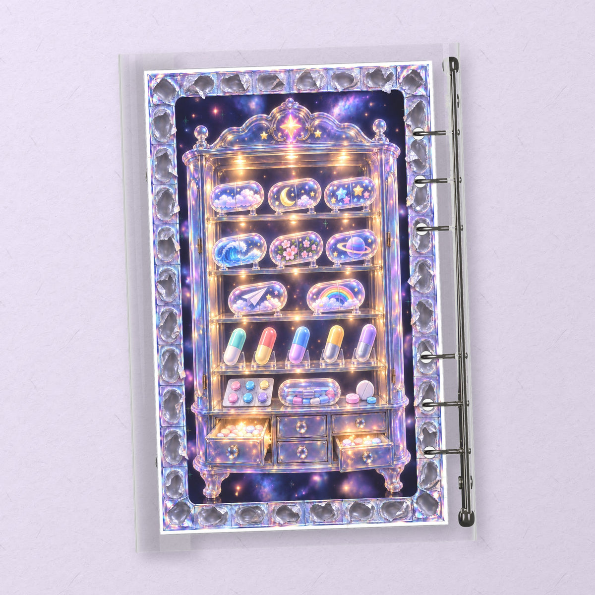 Dream Capsule back cover design