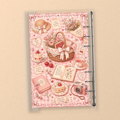 Ribbon Cherries back cover design