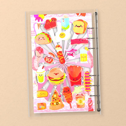 Kawaii Jelly Snacks back cover design