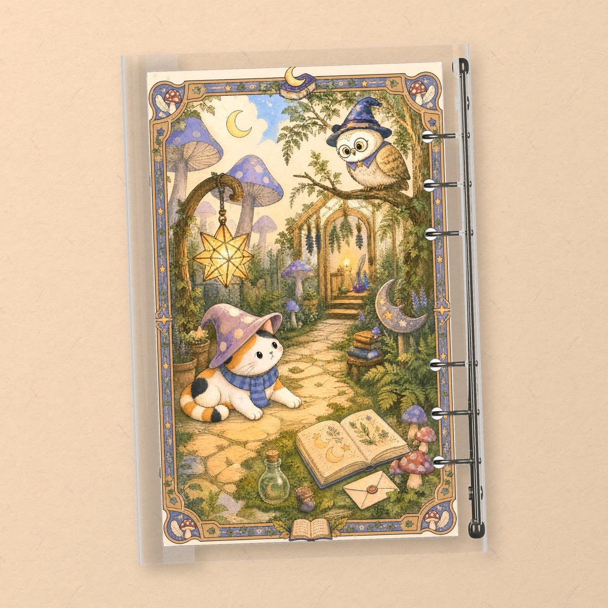 Witch Hat Herbs back cover design
