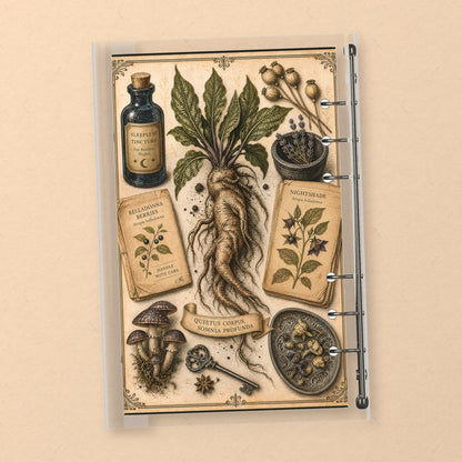 Mandrake Root back cover design
