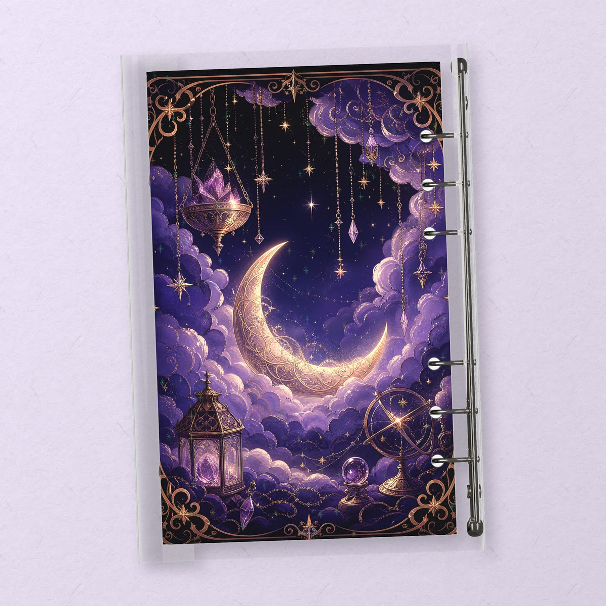 Crescent Moon back cover design