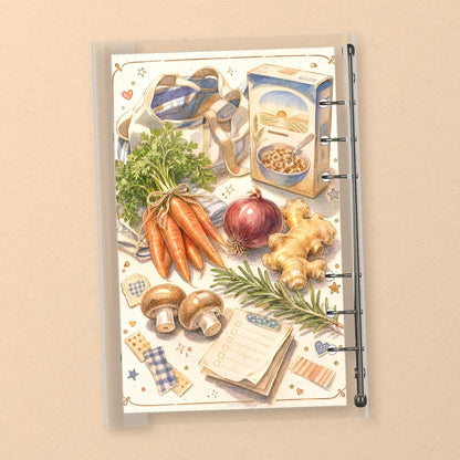 Grocery Tote back cover design