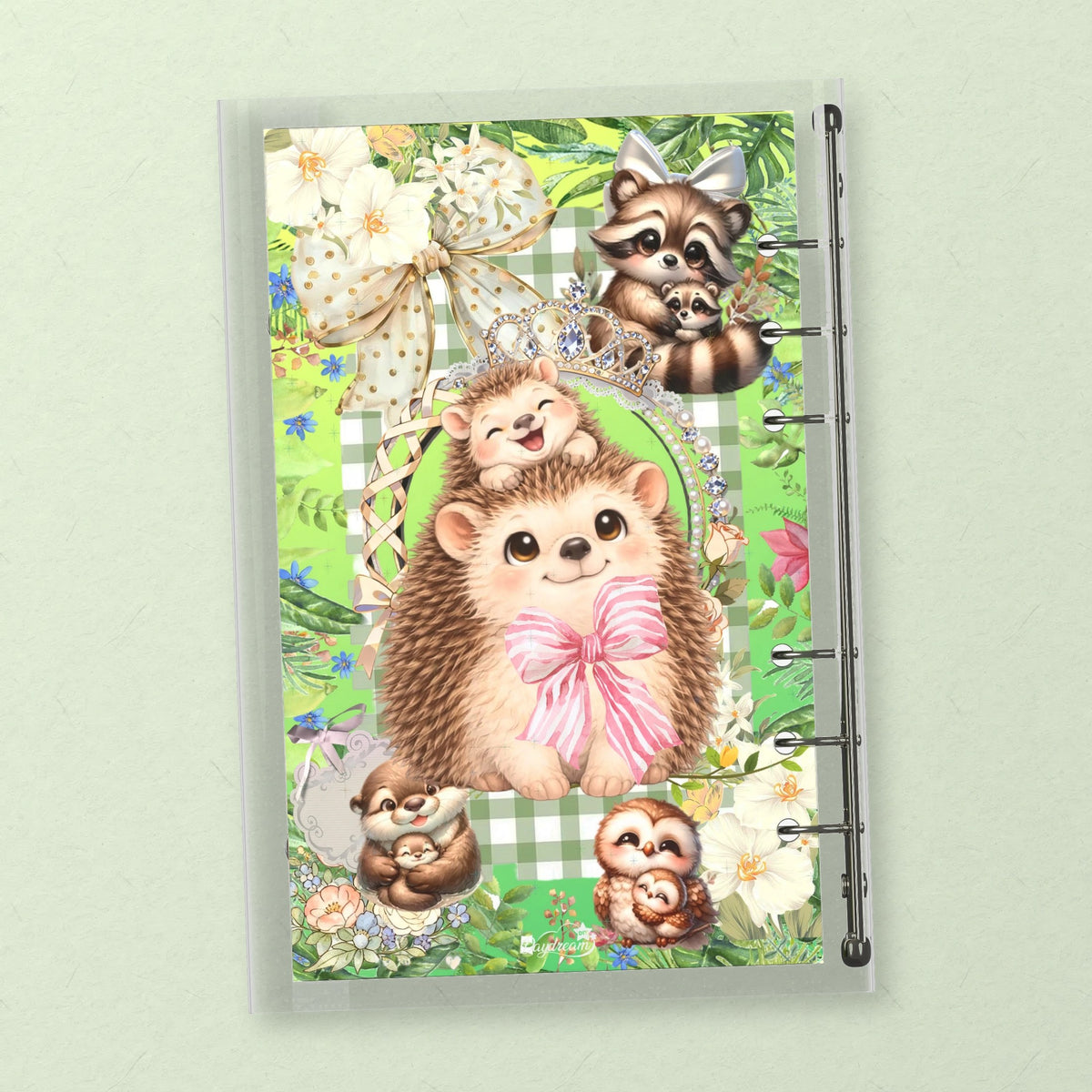 Woodland Mama back cover design