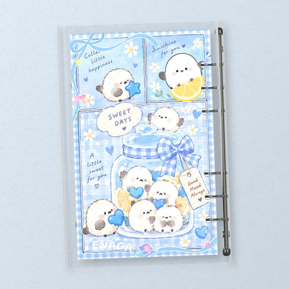 Shima Enaga Birds back cover design