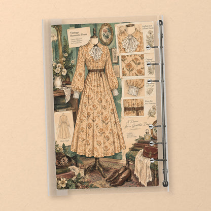 Vintage Boutique back cover design