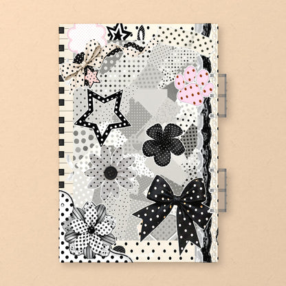 Polka Dot Bows back cover design