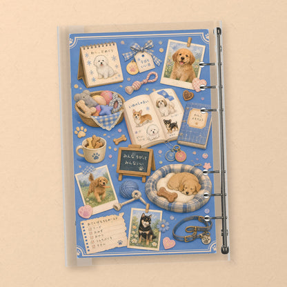 Dog Breed Chart back cover design