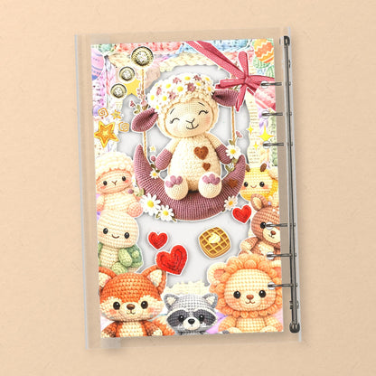 Crochet Animal Pals back cover design