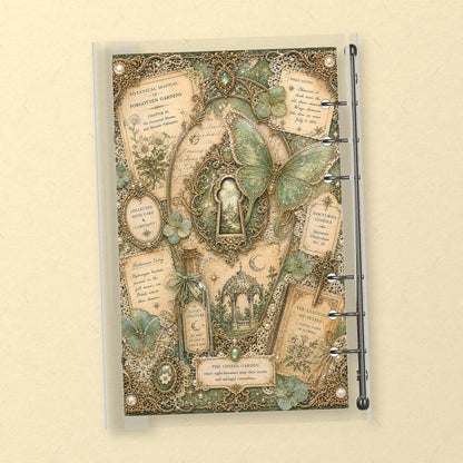 Emerald Butterfly back cover design