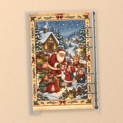 Fireside Christmas Gifts back cover design