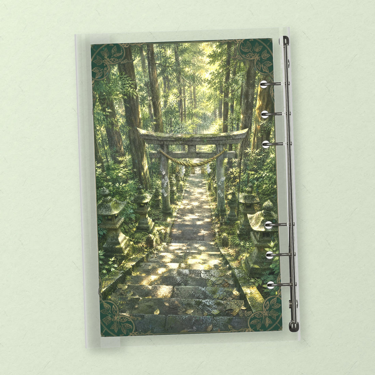 Misty Shrine Path back cover design
