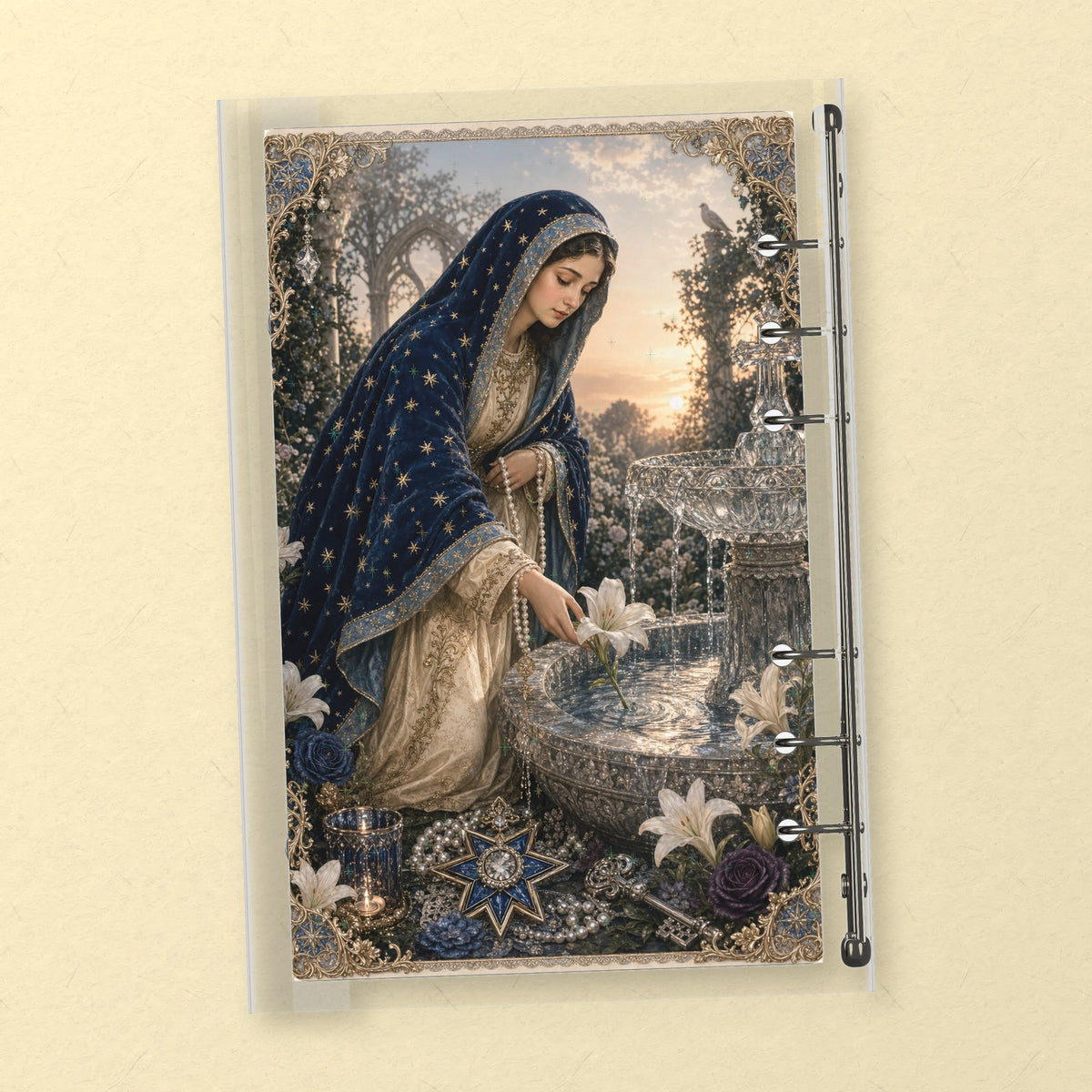 Starlit Madonna back cover design