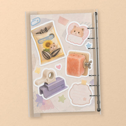 Hamster Hideout back cover design