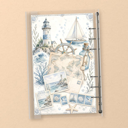 White Lighthouse back cover design