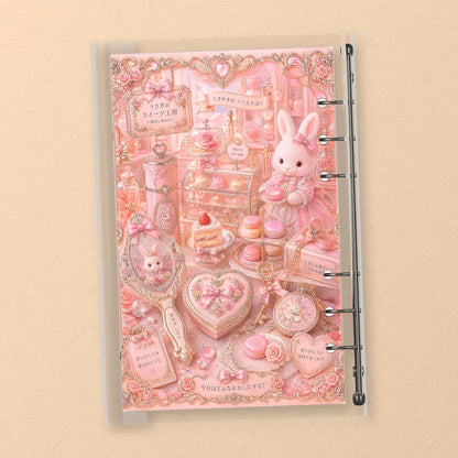 Pink Bunny Vanity back cover design
